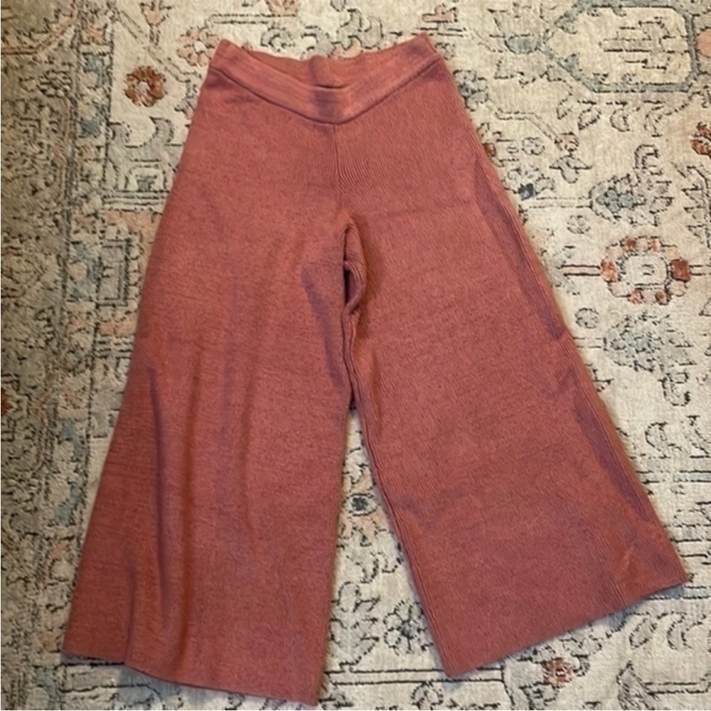 Kerisma Crop Wide Leg Sweater Pants